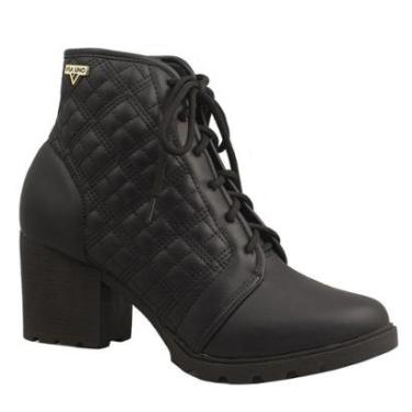 Imagem de Bota Via Uno Cano Curto Tratorada Feminina Cor:;Tamanho:34;Gênero:Feminino-Feminino