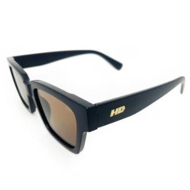 Imagem de Óculos de sol HD Swell Marrom com armação e hastes marrom e lentes com proteção UV-Feminino