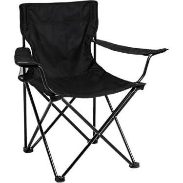 Imagem de JustGoFit Cadeira de Camping Dobrável com Porta-Copos – Leve, Compacta e Portátil para...
