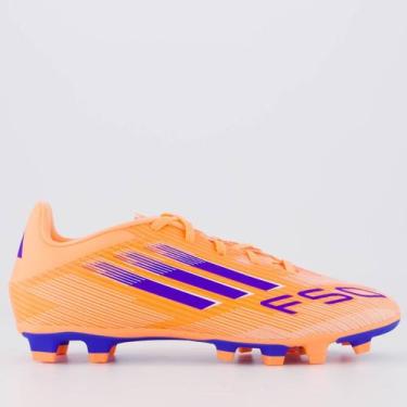 Imagem de Chuteira Adidas F50 Club FG/MG Campo Laranja, 38
