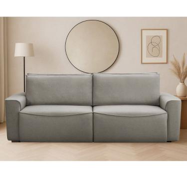 Imagem de Sofa 4 Lugares Retratil Reclinavel 280cm Veludo Nobile Ferguile