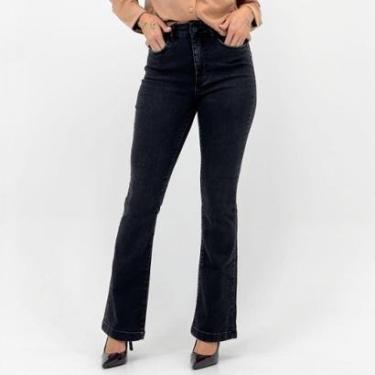 Imagem de Calça Doce Trama Jeans Estonada Boot Cut Feminna-Feminino