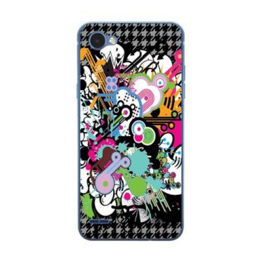Imagem de Capa Adesivo Skin022 Verso Para LG Q6 Plus - KawaSkin