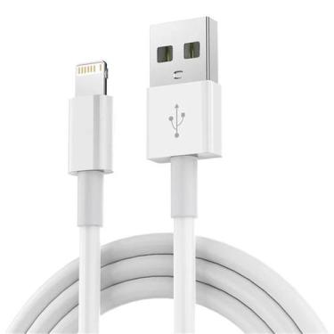 Imagem de Cabo Carregador iPhone 5 6 7 8 Se X 11 12 Reforçado Em Metal - Exbom, 