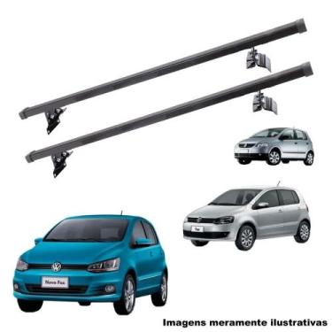 Imagem de Rack de Teto Travessas Fox 4 Portas 2004 Ate 2019 Bagageiro - Rack de 