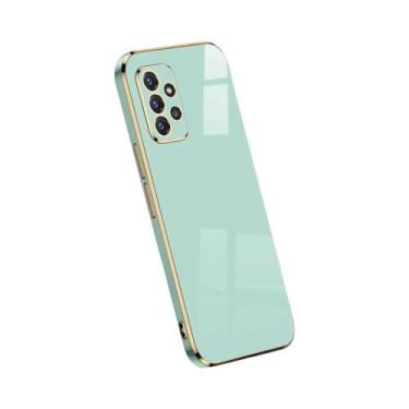 Imagem de Capa De Silicone Macia Com Revestimento Luxuoso Para Samsung A57 A56 A