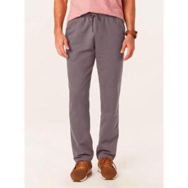 Imagem de Calça Moletom Malwee 1000006672 Masculina Flanelada Algodão T. P/XGG-Masculino
