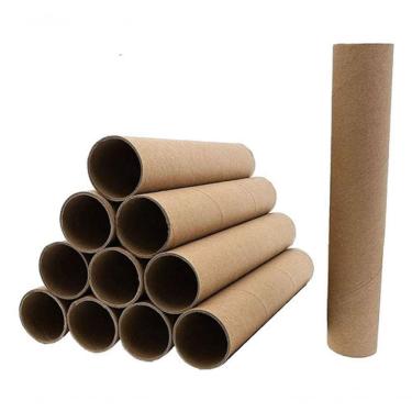 Imagem de Tubete de Papelão 1 Polegada 105MM para Etiquetas, Rótulos, Linhas, Filmes e Fitas 200 UNIDADES