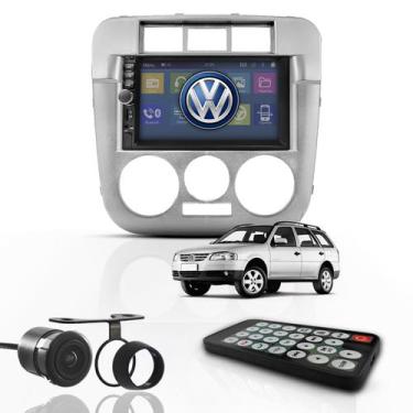 Imagem de Kit Central Multimídia Mp5 2 Din Bt Espelha Dvd Vw Parati G4 - First O