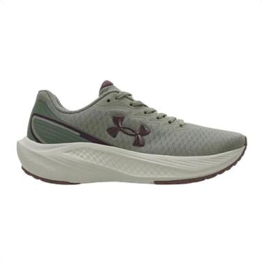 Imagem de Tênis de corrida feminino under armour wing 2 verde, 36, Verde