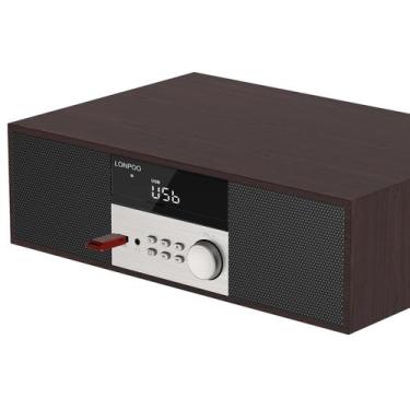 Imagem de Sistema de Sonido LONPOO con Reproductor de CD 40W Bluetooth USB FM