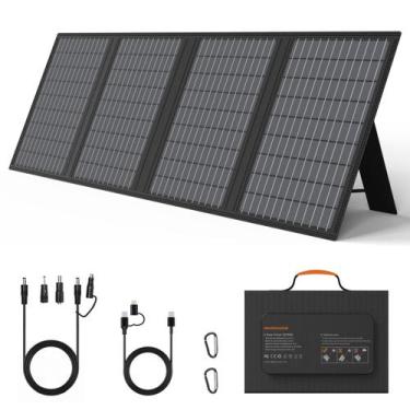 Imagem de Cargador Solar portátil de 60W MHPOWOS USB-C/A DC IP67