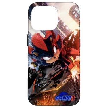 Imagem de Sonic The Hedgehog 3 - Capa de Moto Shadow para iPhone 16 Pro