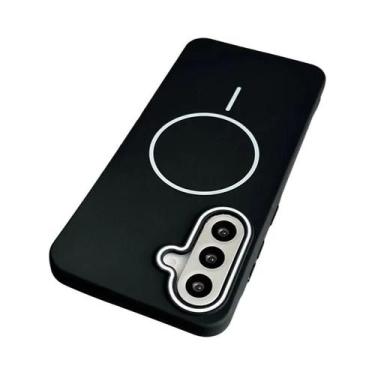 Imagem de Capa Magnética De Silicone Fosco Para Samsung S25 S24 S23FE S22 Ultra 