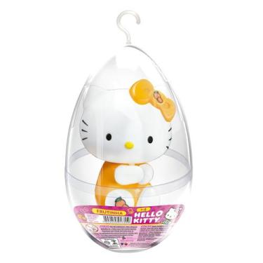 Imagem de Agarradinho Boneca Hello Kitty Frutinha No Ovo De Páscoa Em Vinil Com 