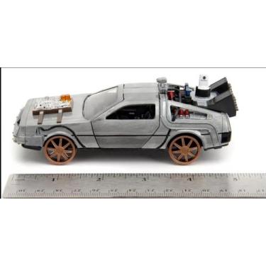 Imagem de Miniatura Carro Delorean Time Machine - Back To The Future Railroad - 