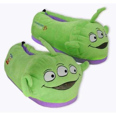 Imagem de Pantufa Unissex Toy Story Aliens Pizza Planet licenciada Tamanho: 42/4
