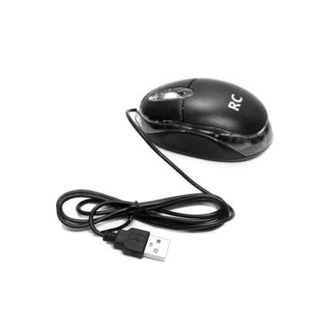 Imagem de Mouse óptico USB com fio para PC, notebook e DVR - Anxin