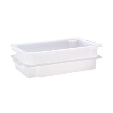 Imagem de Bandeja plástica retangular 7 litros - paramount - mcd