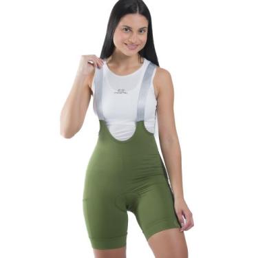 Imagem de Bretelle Feminino Race Bag - Verde - Com Bolsos  Márcio May Sports, GG