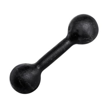 Imagem de Halter 1Kg Pintado Preto Ferro Fundido Musculação Academia - Acte Spor