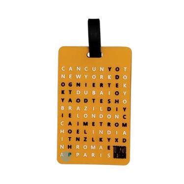 Imagem de Etiqueta de Bagagem Identificador Mala Mochila Tag de Viagem - Soho Gi