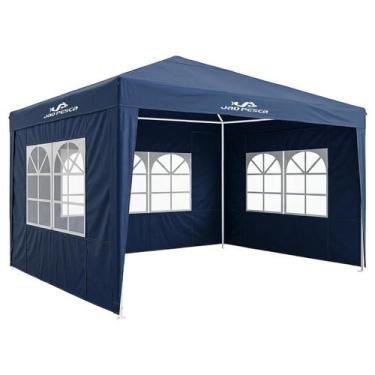 Imagem de Gazebo Desmontavel 24mm JP-3301 3x3x2,45m c/ Cortinas Laterais - Jaú P