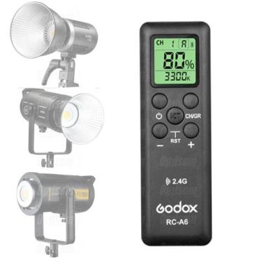Imagem de Controle Remoto Godox Rc-a6 Para Led Ml60 Sl150ii Sl200ii