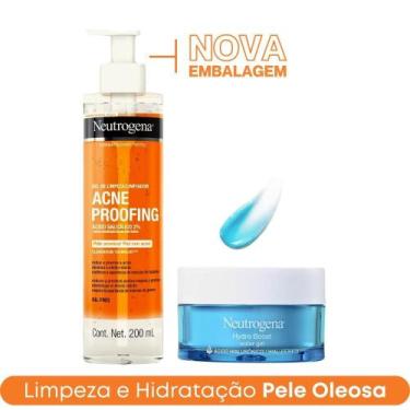 Imagem de Kit Sabonete Acne Proofing Hidratante Gel Hydro Boost 50g - Neutrogena