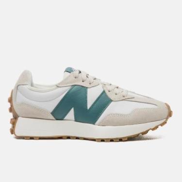 Imagem de Tênis New Balance 327 V1 Feminino Branco Verde, Branco verde, 36