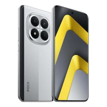 Imagem de Smartphone Xiaomi POCO M8 Pro 5G 256GB 8GB RAM Prata Tela 6.83" Desblo