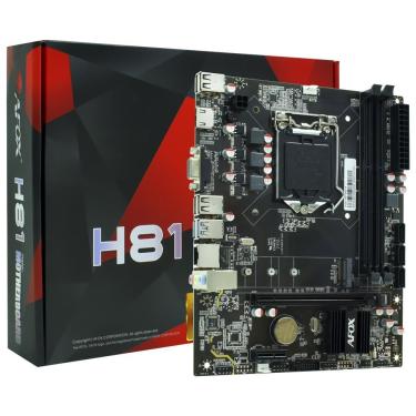 Imagem de Placa Mae IH81-MA5-V4 Socket LGA 1150 VGA DDR3 Desempenho Estavel para Uso Profissional e Pessoal Afox