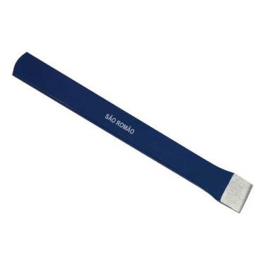 Imagem de Talhadeira Chata 1/4" x 30cm Azul Sao Romao