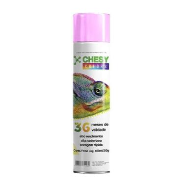 Imagem de KIT 3 Tintas Spray Chesy 400ml  Uso Geral secagem rápida várias cores 