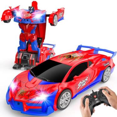Imagem de Carro de controle remoto JMOROCR Spider Transform 360 de rotação