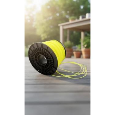 Imagem de Fio de Nylon para Roçadeira 3mm Quadrado 220m 2kg - Congratulations St