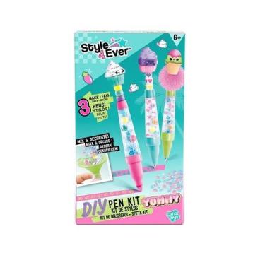 Imagem de Style 4 Ever Kit de Stylo Faça Suas Canetas Yummy F0232-5 - FUN