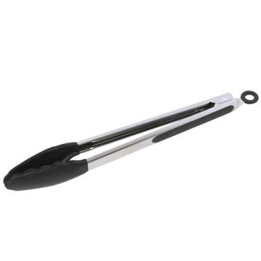 Imagem de Pegador de Salada Inox Silicone 35cm PT - Mimo Style