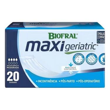 Imagem de Absorvente Geriátrico Biofral Maxi Incontinência Moderada 20 - Congrat