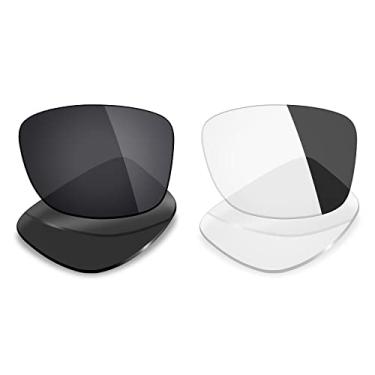 Imagem de Mryok 2 pares de lentes polarizadas de substituição para óculos de sol Oakley Jupiter Squared – Opções
