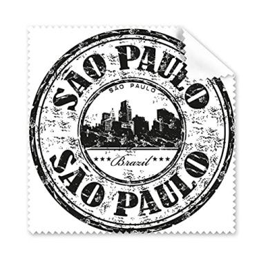 Imagem de Pintura Slogan Brasil, elemento cultural, pano de limpeza, tela de celular, 5 peças