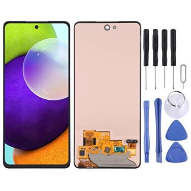 Imagem de HONGYAN Peças de substituição de telefone celular Tela LCD original e digitalizador Montagem completa para o Samsung Galaxy A52 4G / A52 5G SM-A525 Acessórios telefônicos