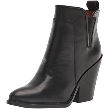 Imagem de Franco Sarto Ankle Boot Botinha Feminina L-Gamble, Couro preto, 5