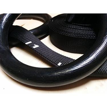 Imagem de CFF Olympic Gymnastic Rings Gym/Crossfit/Muscle Ups - 5.5m Measured and Numbered Straps