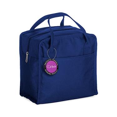 Imagem de Bolsa Térmica 7 Litros com Bolsos Externos Verano TopGet (Azul)