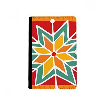 Imagem de Sun Flower México Totems Civilização Antiga Porta Passaporte Notecase Burse Carteira Capa Bolsa Cartão, Multicolor