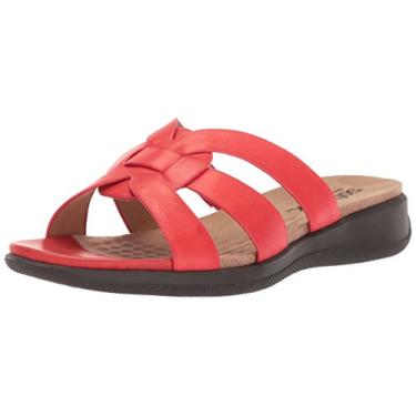Imagem de SoftWalk Thompson Mule feminino, Vermelho, 7.5 Narrow