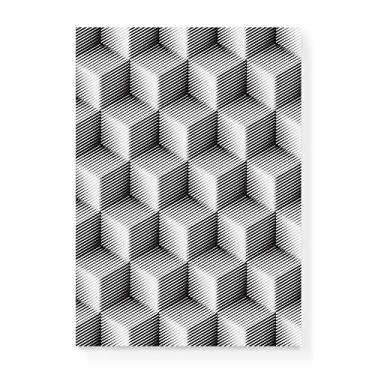 Imagem de Arte Maníacos Quadro Decorativo em Tela Canvas Optical 3D - 23x16,25cm