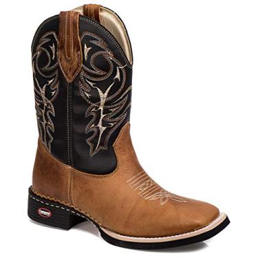 Imagem de Bota Masculina Country Cano Longo Legit Couro Bov 223 (38, 223-castor)