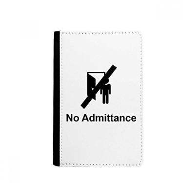 Imagem de Carteira Notecase Burse com símbolo de aviso no Admittance Warning Symbol Porta-cartões